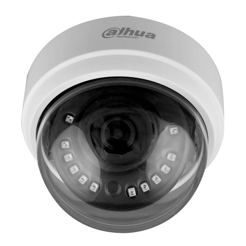 CAMARA IP TIPO DOMO METALICO 2MP@30FPS LENTE 2.8/MM IP67 IK10 DWDR H.265+ IR 30M 2IVS POE