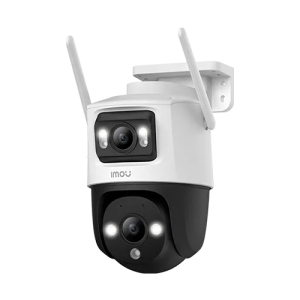 CAMARA IP/PT 6MP CRUISER DUAL (3MP LENTE FIJO/3MP LENTE PT) SMART COLOR/TRACK WI-FI/IP66