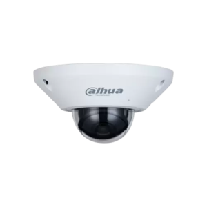 CAMARA TIPO OJO DE PEZ 5MP LENTE 1,4MM FOV 360° WDR 120DB IK10 H.265+ POE MIC INCORPORADO SIN INFRARROJOS